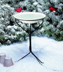 Allied Precision Bird Bath Heated With Stand 20 Inch - 970