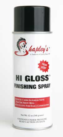 Hi Gloss Finishing S 12 Ounce - HG DS
