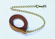 Beiler S & Supply Lead With Chain Brown 6 Feet - 201