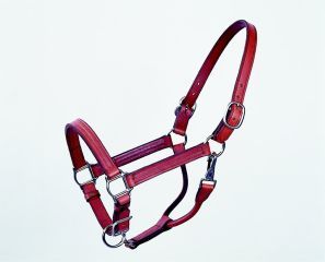 Beiler S & Supply Cob Track Halter Brown 1 Inch - 182
