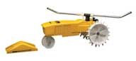 L.r. Nelson Corp Raintrain Traveling Sprinkler Yellow  1865