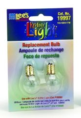 Lee S Aquarium and Pet Products Kritter Light Bulb 2 Packs - 19997