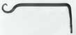 Hookery Straight Hanger Upturn Hook 6 Inch Pack Of 12 C8