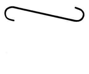 Hookery Extension Hook 6 Inch Pack Of 12  GH6