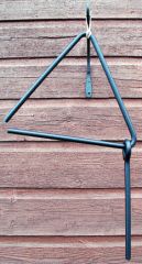 Hookery Country Dinner Bell Black Pack Of 6 DB1
