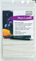 Woodstream Cal Plastics D Plant Labels White 10 Pack Pack Of 12  T022/1187