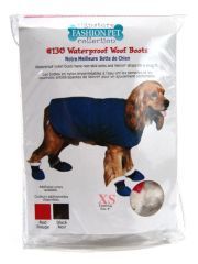 Ethical Fashion Pet Waterproof Boots Red Extra Small - 130RXS