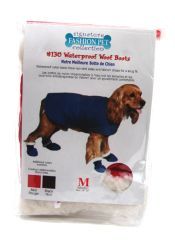 Ethical Fashion Pet Waterproof Boots Red Medium - 130RMD