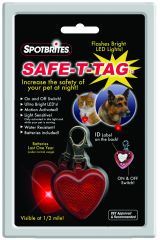 Ethical Products Safe T Tag Heart Shape Led Id  40009