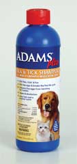Farnam Pet Products Adams Plus Fl Tk Shampoo W Igr 12 Ounces - 3005941