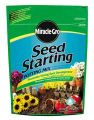 Scotts Company Soils Miracle Gro Seed Starting Mix 8 Quart Pack Of 6  75078300