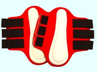 Imported Horse supply Neoprene Splint Boot Black Medium 245886