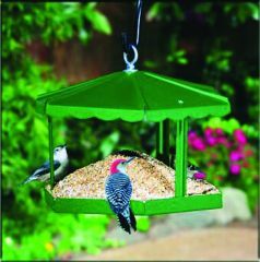 Gardner Equipment Fly - Thru Gazebo Bird Feeder Green - 3400R