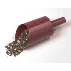 Bird Seed Scoop And Funnel Maroon - Fs-1