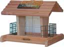 Heath Cedar Suet and Seed Bird Feeder Brown - 655