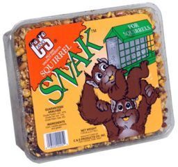 C & S Products Squirrel Snak Cake 2.7 Pounds - Cs06205