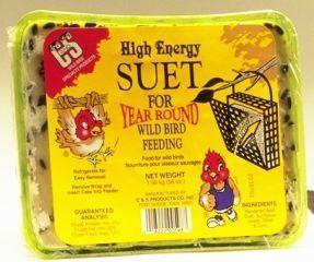 C & S Products High Energy Suet 3.5 Pounds - Cs06598