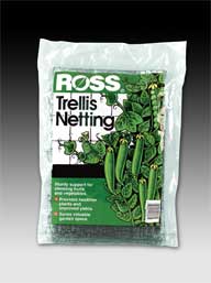 Weatherly Consum Ross Trellis Netting Black 6 X 12 Feet - 16301