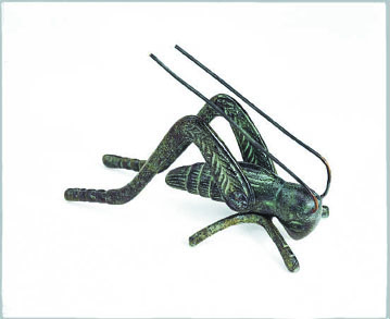 Achla Designs Hearth Cricket Verdigris