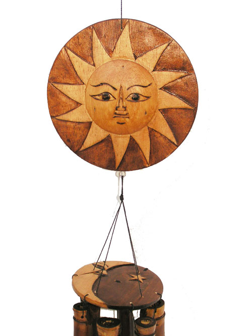 Natural Sun-moon Wind Chime