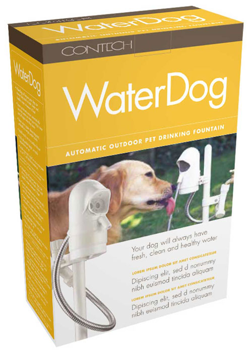 Contech Electronics Inc WaterDoo Auto Outdoor Pet Drinking Fountain