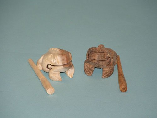 Click here to buy Earth Treasures Percussion Frog 1.5 in. by Earth Treasures.