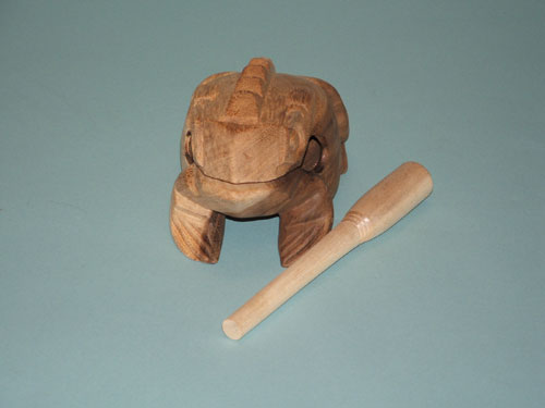 Earth Treasures Percussion Frog Extra Large 6 in. by Earth Treasures