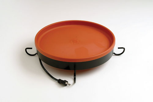 Farm Innovators Heated Bird Bath with Ground