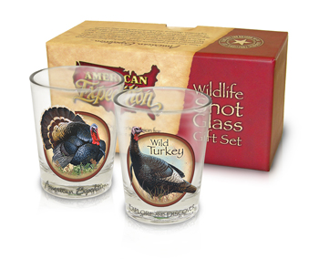 American Expedition Wild Turkey Shot Glass Set