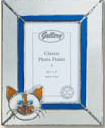 Gallery Art Glass Cat-Siamese Photo Frame