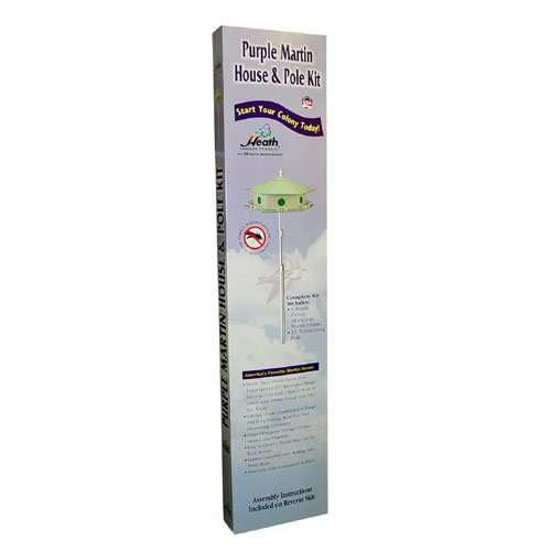 Heath Purple Martin House and Pole Kit
