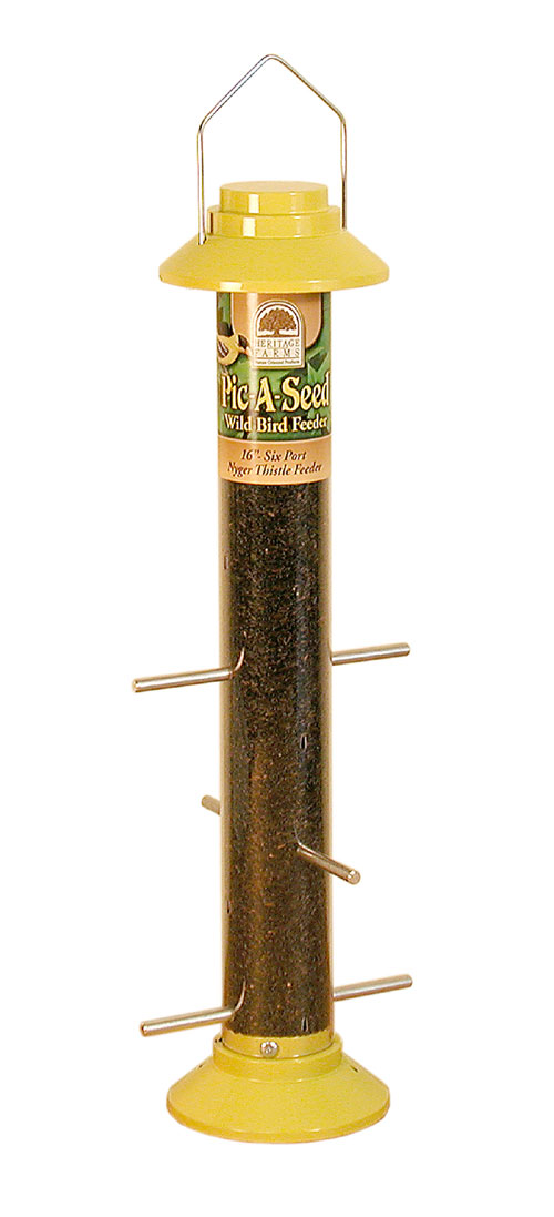 Heritage Farms 16 in. Nyger Thistle  6 Port