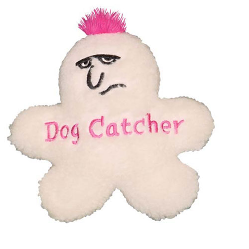 Kyjen Company Funny Fleece Dog Catcher Pet Toy