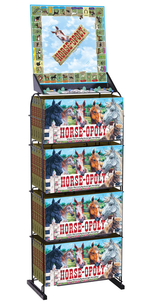 Games Board - Late For The Sky Horse Display For Board Games