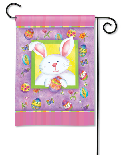 Click here to buy Mailwraps Happy Easter Bunny Garden Flag by Mailwraps.