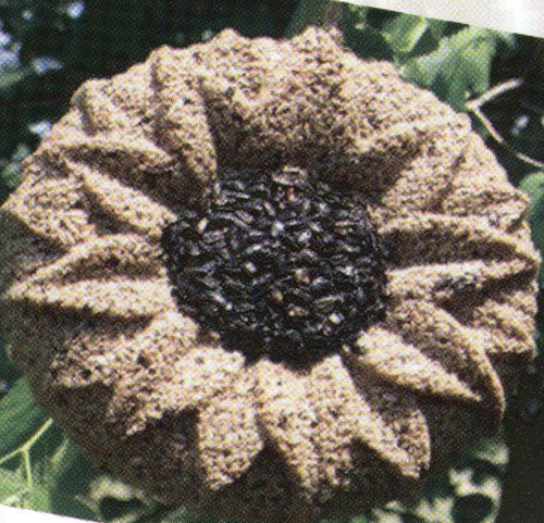 Ptf1363 Bird Food Sunflower Wreath