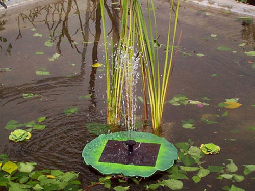 STI Group Floating Solar Pond Lily Fountain
