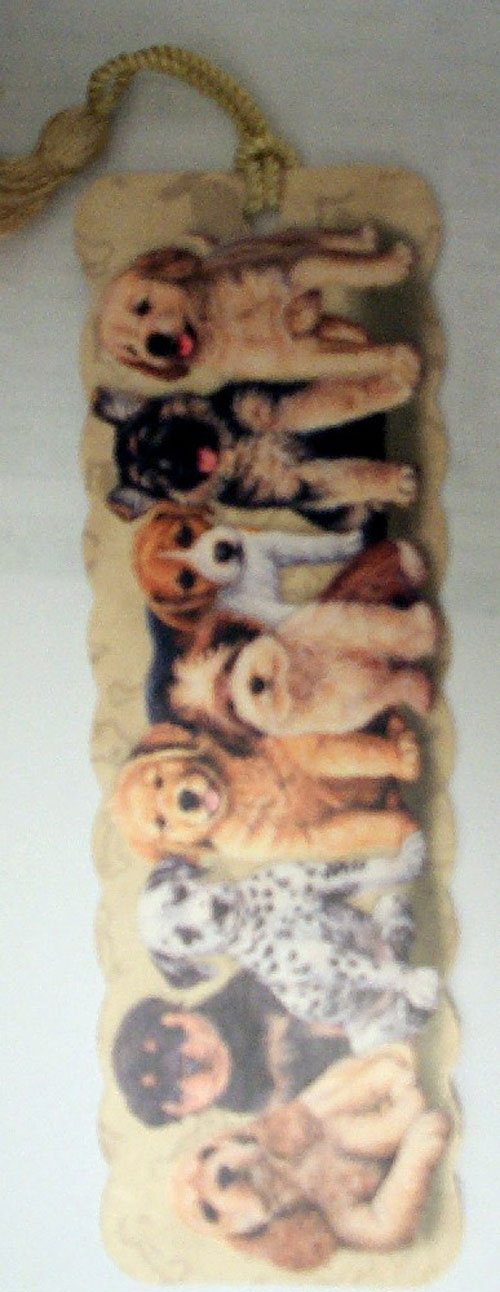 Store With Style Puppy Love Bookmark