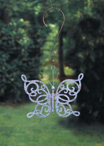 The Encore Group Scroll Butterfly Blue Small