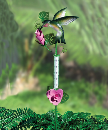 The Encore Group Hummingbird Rain Gauge