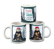 Arundale Hand Over The Seed Coffee Mug