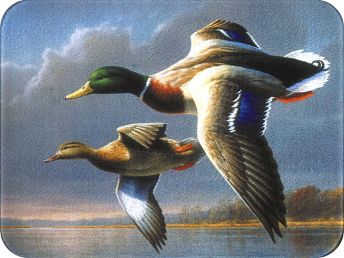 Tuf Top Cutting Boards Flying Mallards Cutting Board  Medium