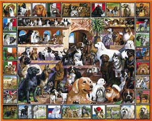 World Of Dogs Puzzle