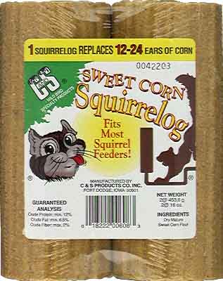 C&s Products 32 Oz. Sweet Corn Squirrel Log