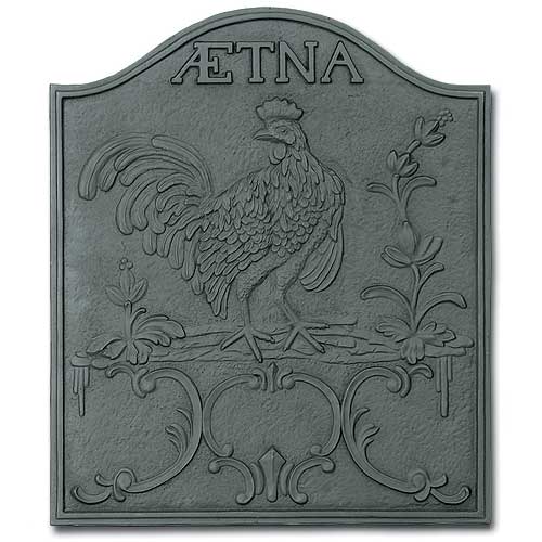 Minuteman CFB-05 Aetna Fireback - Cast Iron - Black