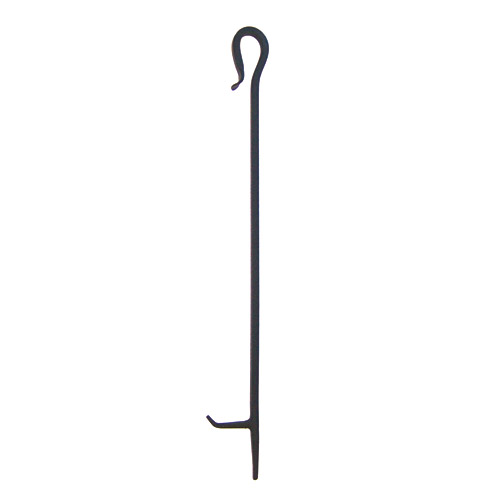 Minuteman WR21P Shepherd s Hook Poker Powder Coated Black