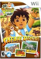 2K GAMES 6611GO DIEGO GO - SAFARI RESCUE - WII