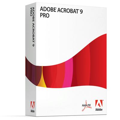 Adobe Software 22020737 Acrobat Professional 9.0 Win