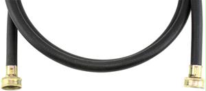 X11098Ffw Black Rubber Washing Machine Hose 8 Ft