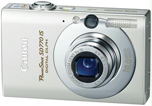 CANON 2601B001 10.0 MEGAPIXEL POWERSHOT SD770IS SILVER